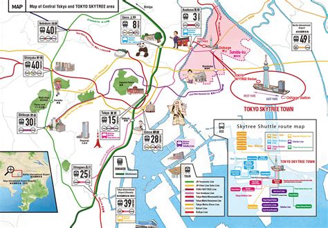 tokyo skytree map